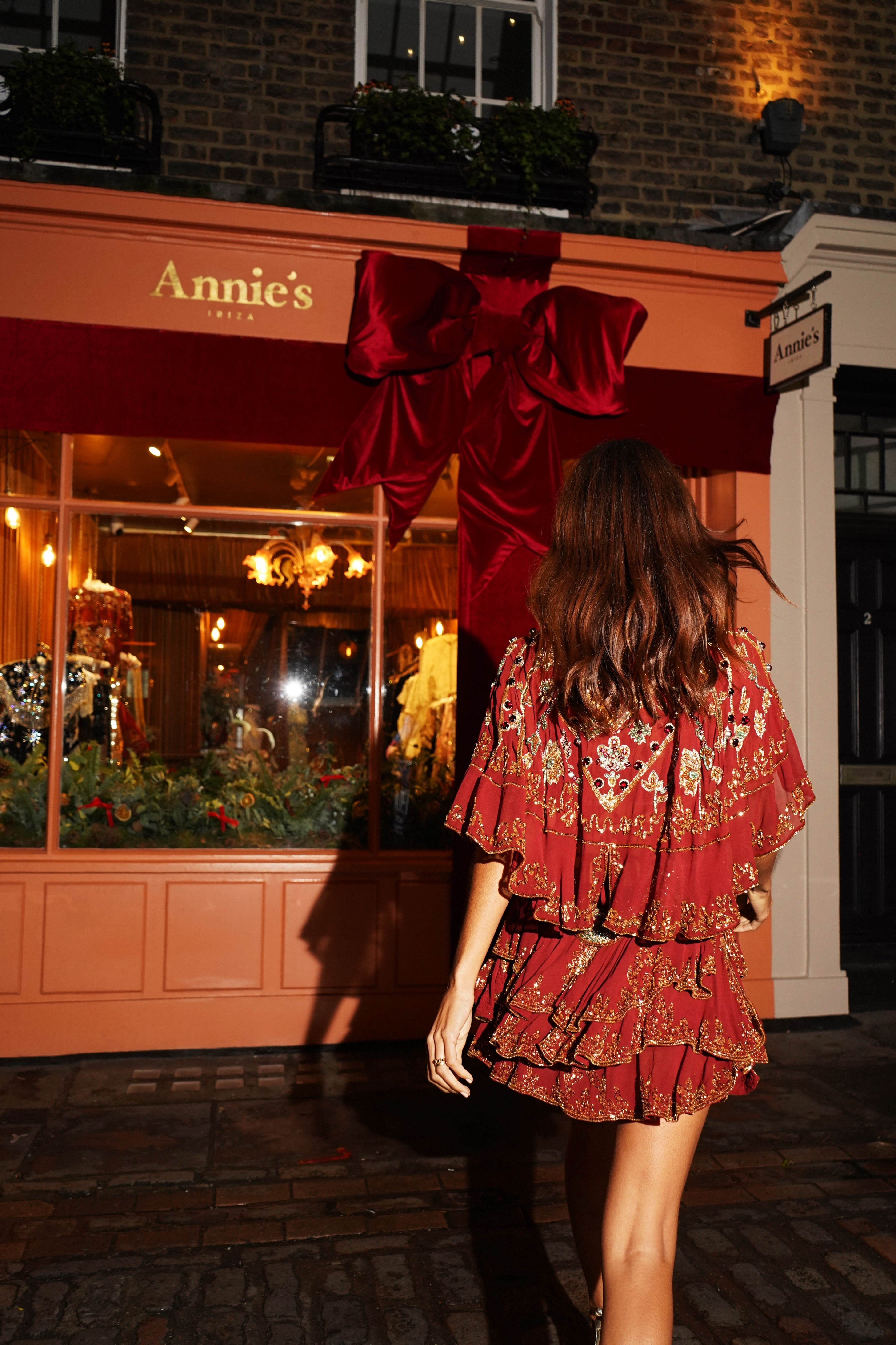 Moonshine Dress - Ruby – Annie's Ibiza Online