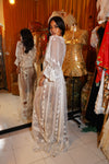 1940s Handmade Irish Lace Dress with Bolero