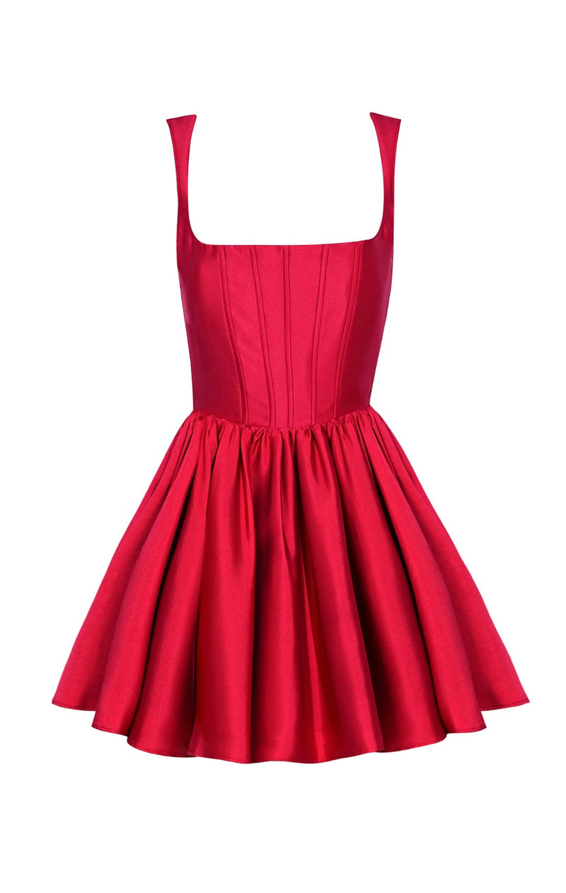 Annie Dress- Red