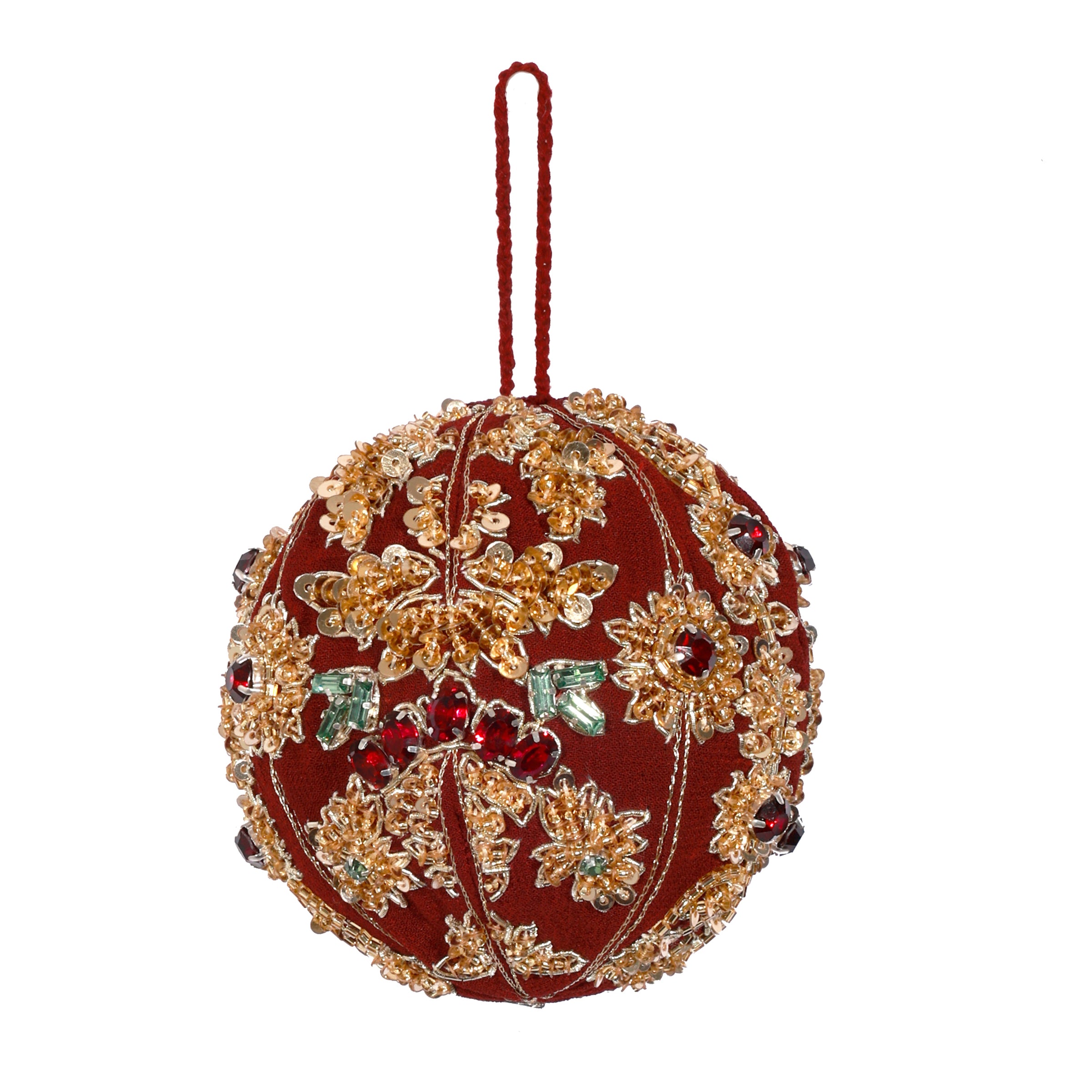 Ruby Moonshine Christmas Bauble