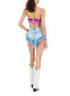 Ombre Crystal Heart Top