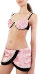 Embroidered Crystal Watermelon Skirt