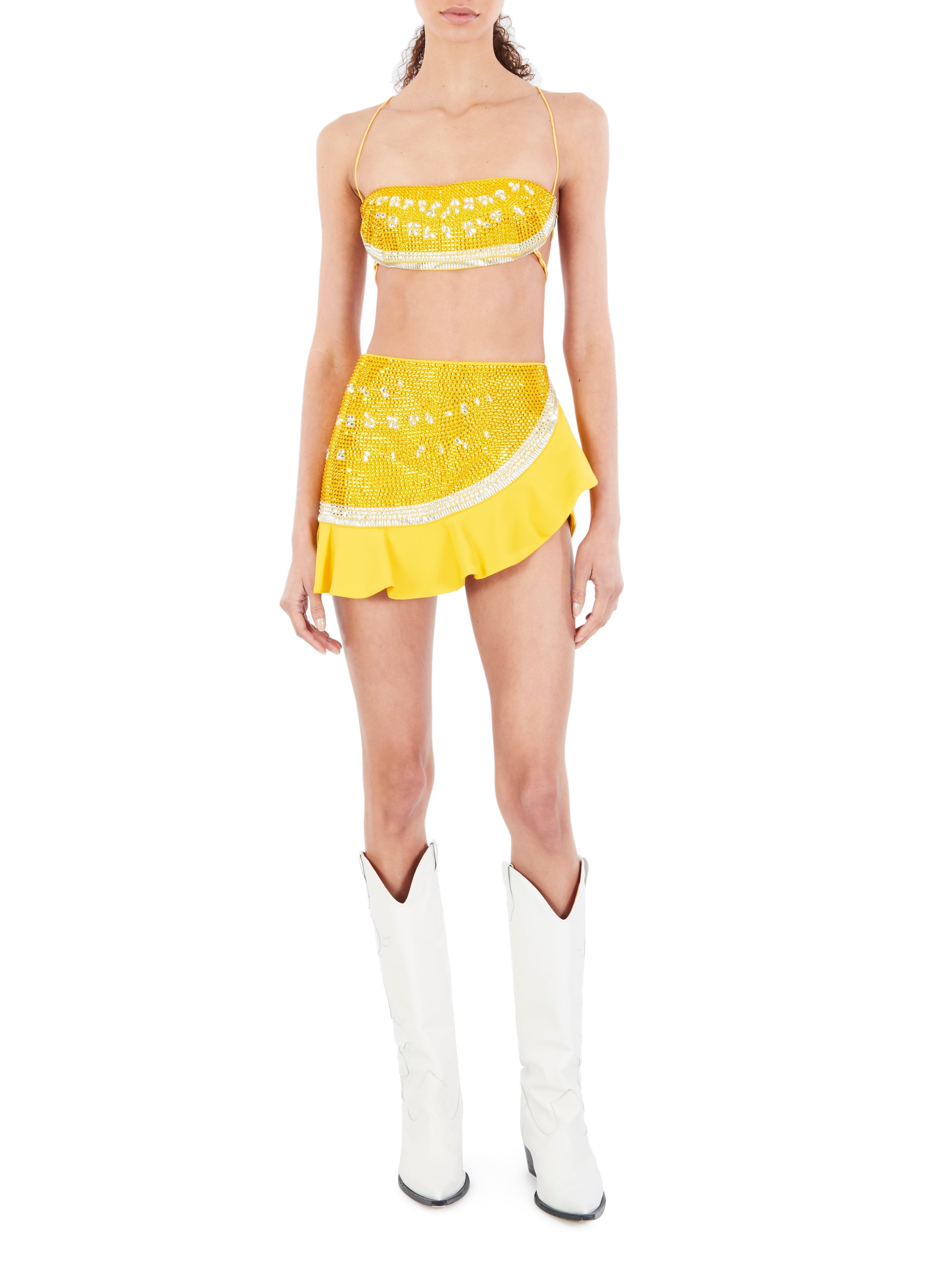 katie EASTER BUNNY frill skirt 白 Katie J NYC Girls Tween Lucy Skirt - White – I Love Sweet Treatz