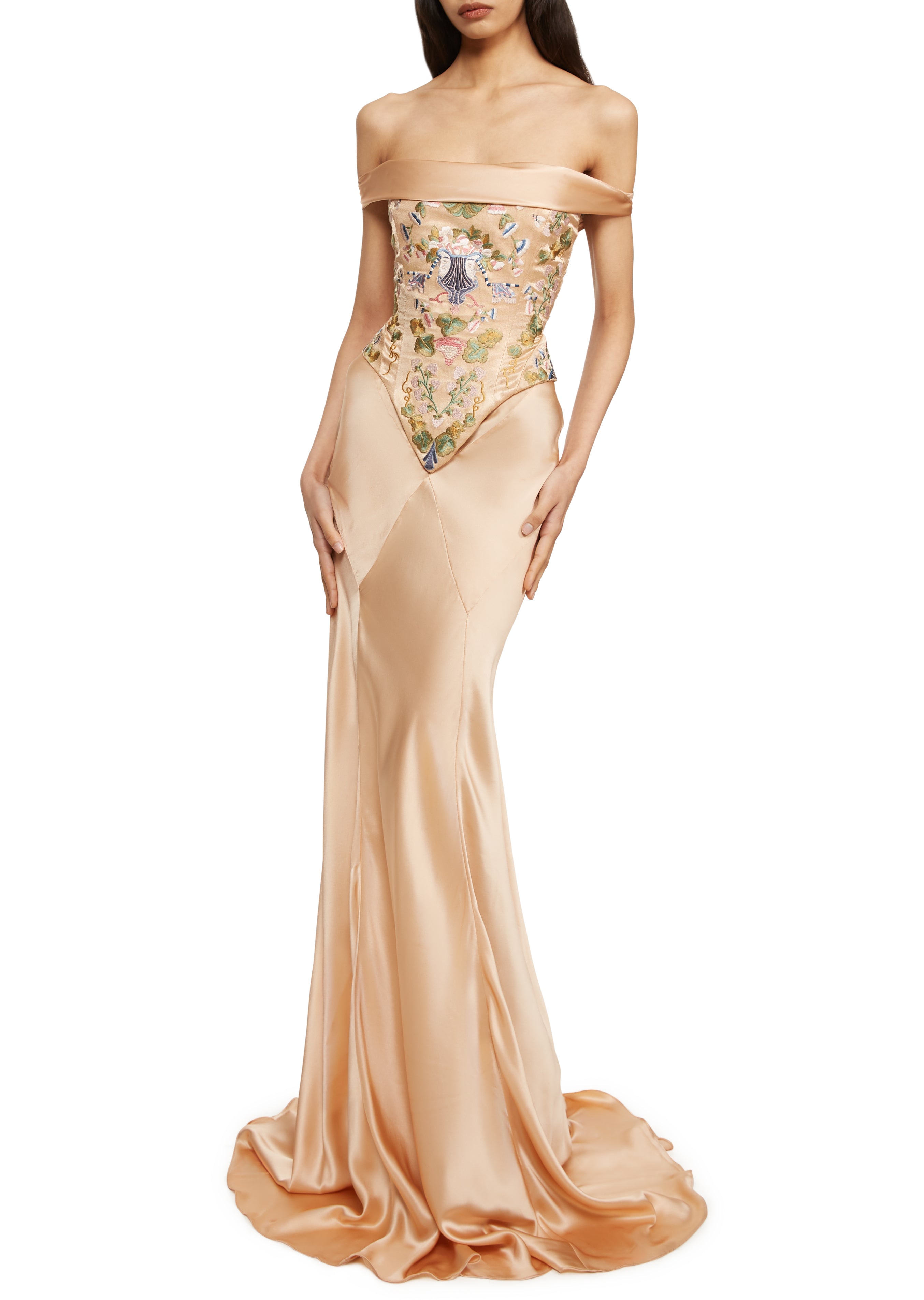 Bustier dress, Soft Pink - Sisley