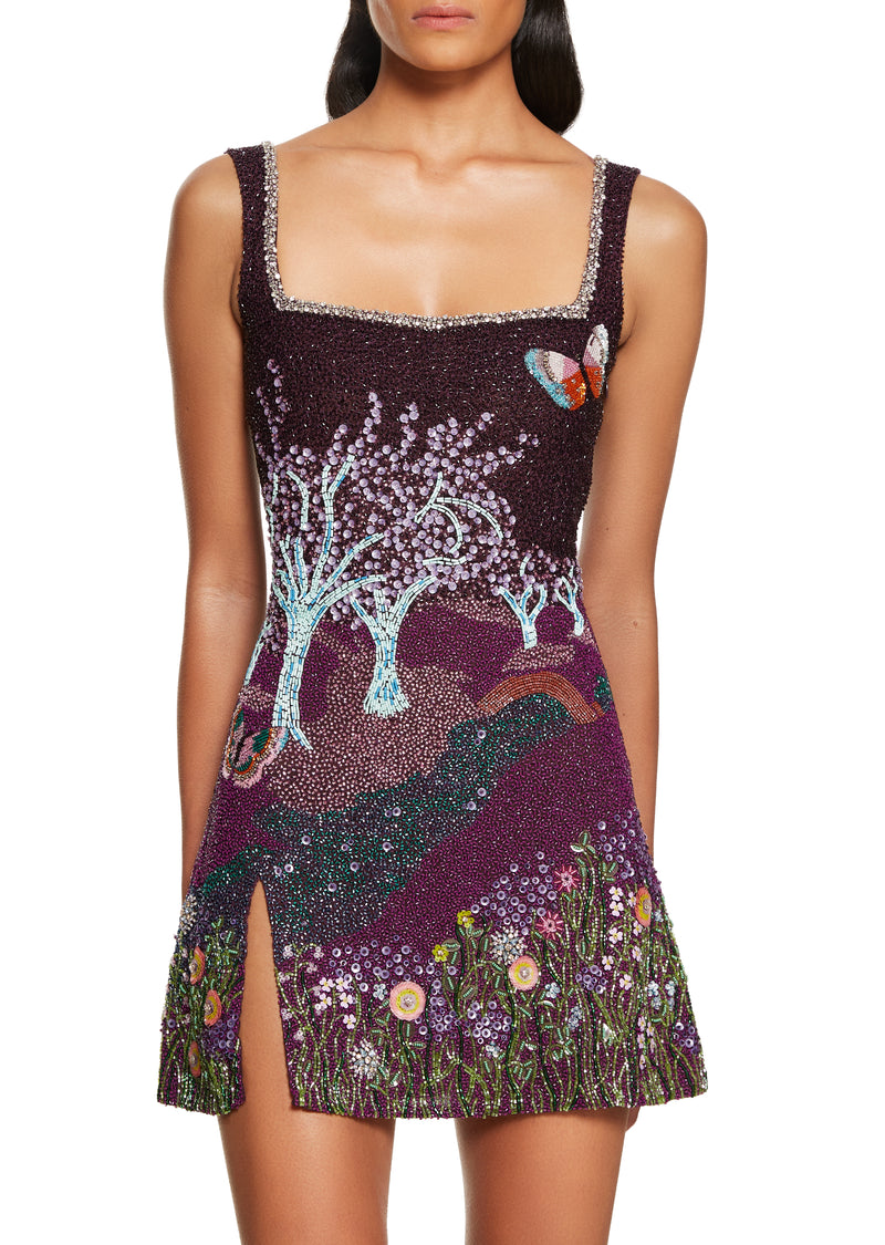 Indigo Meadow Dress