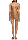 Sylph Mini Dress - Gold