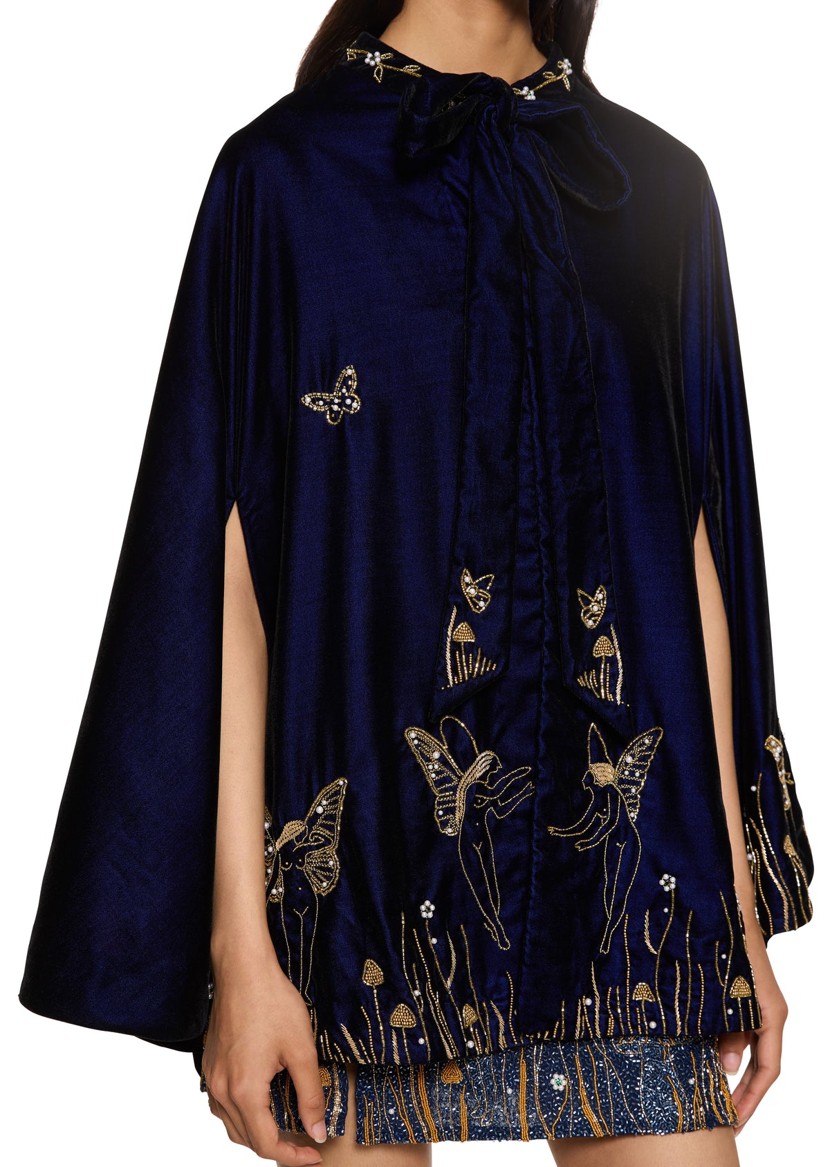 The Midnight Cape Dress