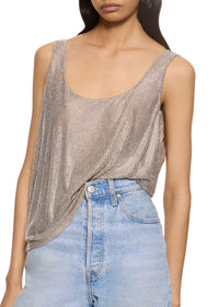 Tank Top with Crystals