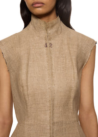 1997-1998 Fall Winter Martin Margiela 'Semi Couture' Linen Bodice. Rent: £1,300/Day