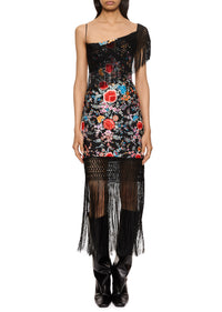 Poppy Demi Couture Piano Shawl Mini Dress