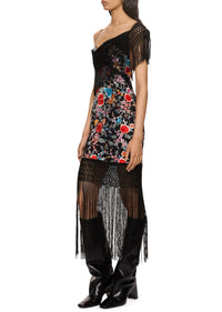 Poppy Demi Couture Piano Shawl Mini Dress