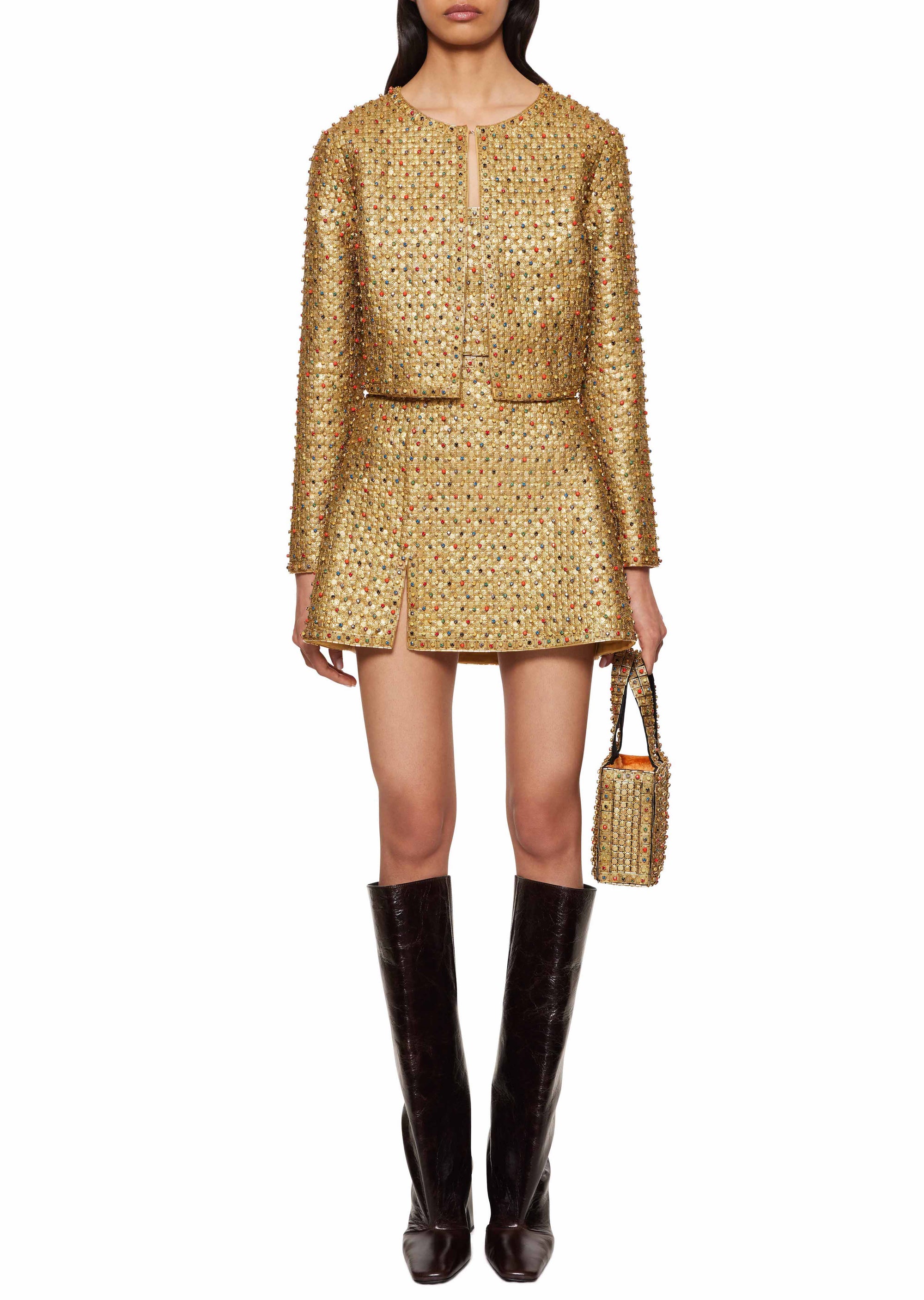 Achilles Mini Dress - Aurous