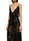 1940s Sheer Sequin Gown