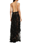 1940s Sheer Sequin Gown