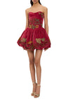 Velvet Tapestry Bubble Dress