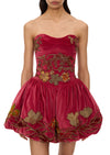 Velvet Tapestry Bubble Dress