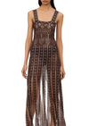 1920s Egyptian Flapper Style Dress