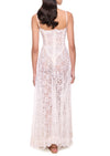 1930s White Lace Strappy Dress