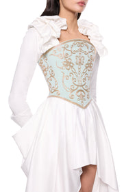 Othello Corset - Powder Blue