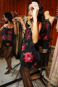 Amaryllis Demi Couture Piano Shawl Mini Dress - Annie's Ibiza