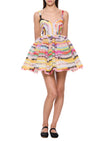 Micro Ruffle Party Dress