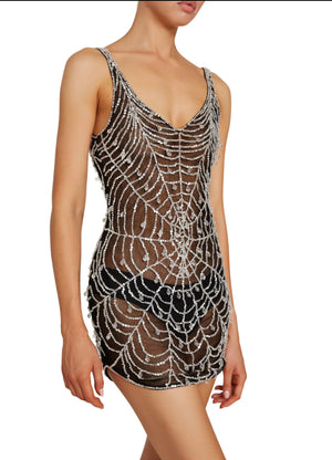 Cobweb Mini Dress