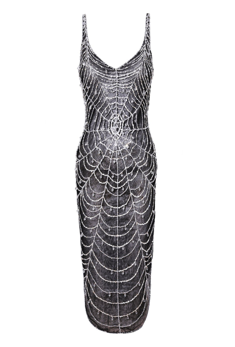 Cobweb Midi Dress Annie's Ibiza Online Cobweb Midi Dress Annie's Ibiza Online