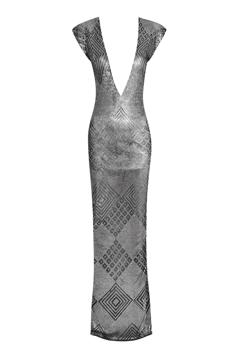 1920's Egyptian Bronze Gown