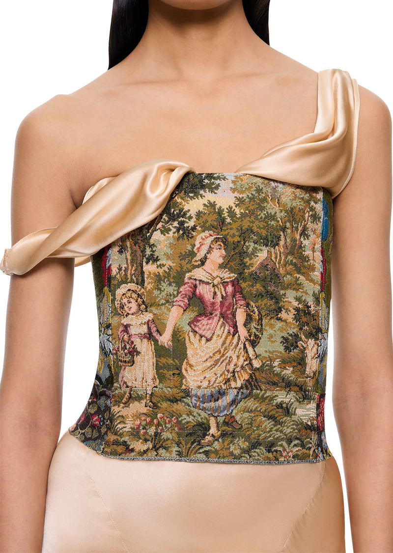 Meadow Tapestry Corset