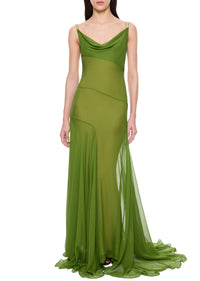 Attica Maxi Dress - Forest Green