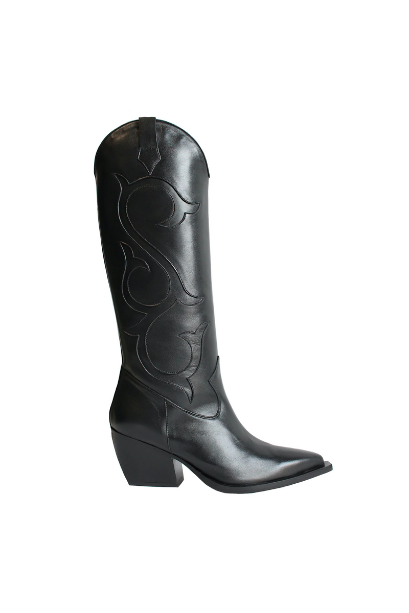 The Black Cowboy Boot Annie s Ibiza