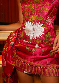 Flora Antique Mini Dress