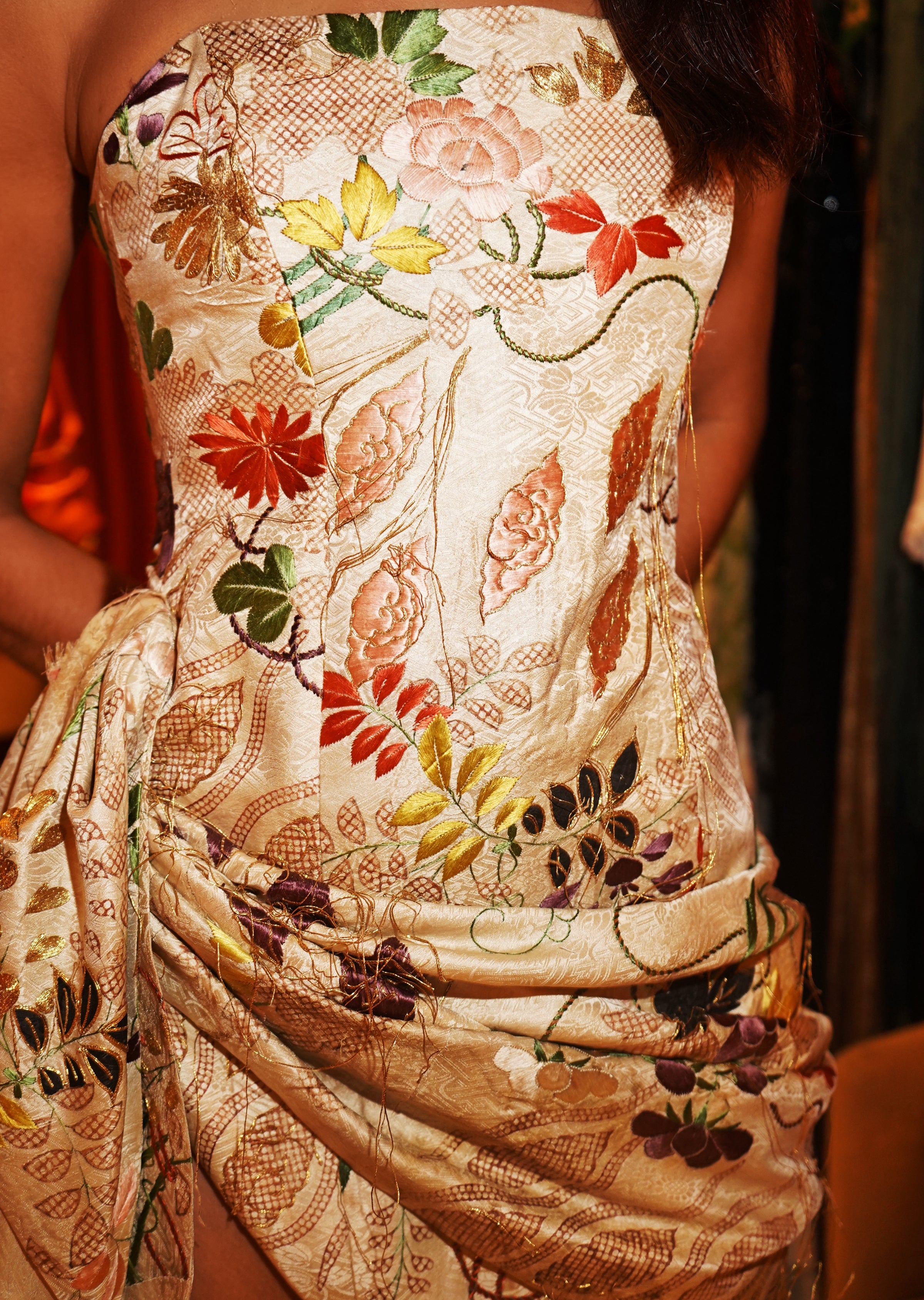 Livia Antique Mini Dress