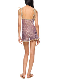 Sylph Mini Dress - Purple - Annie's Ibiza
