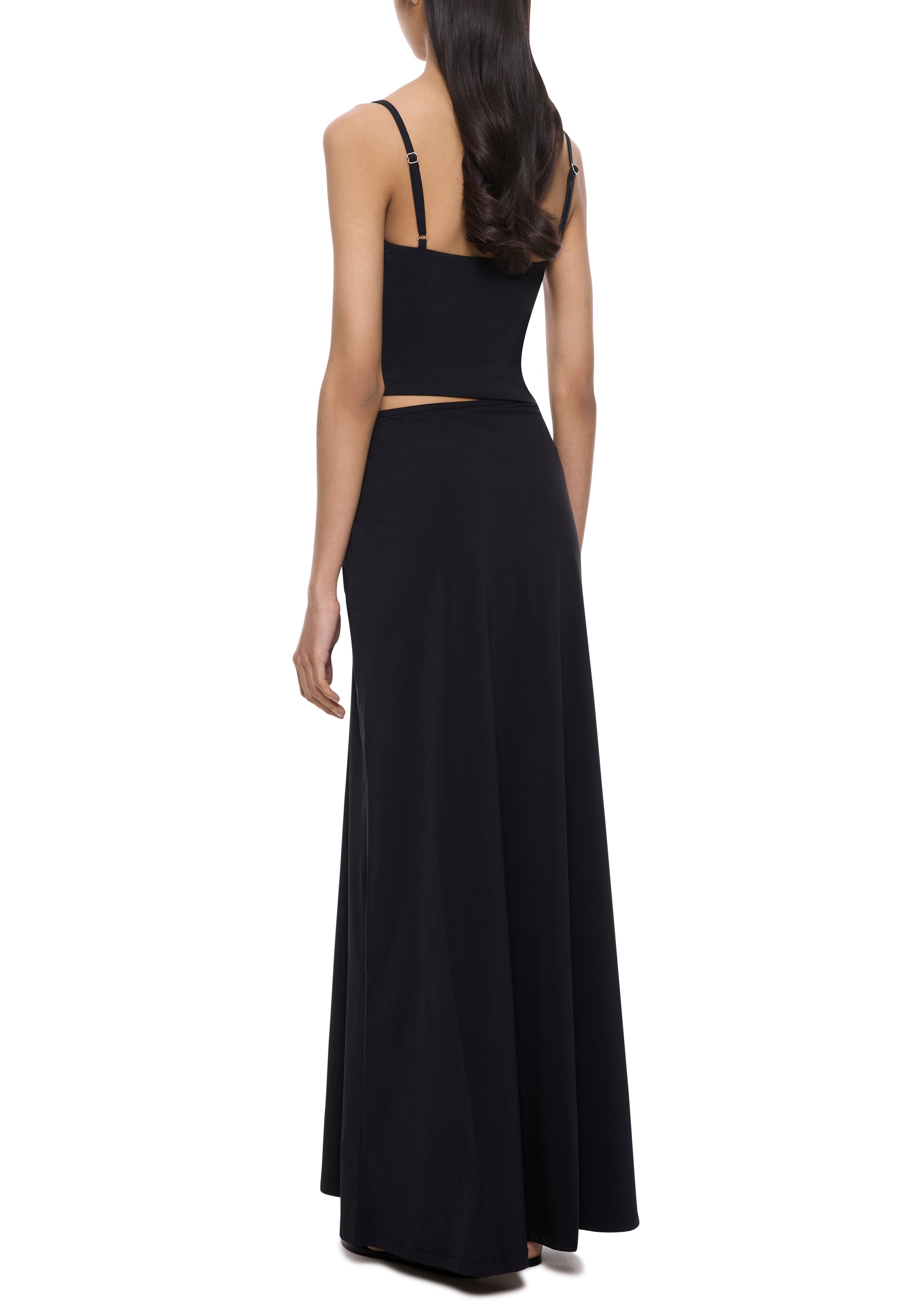 christopher esber ruched orbit split dress Christopher Esber
