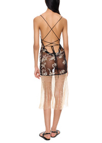 Juniper Demi Couture Piano Shawl Mini Dress