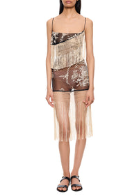Juniper Demi Couture Piano Shawl Mini Dress