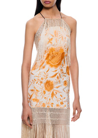 Demi Couture Piano Shawl Halter Mini Dress 1 - Annie's Ibiza