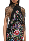 Fioretta Demi Couture Piano Shawl Halter Mini Dress