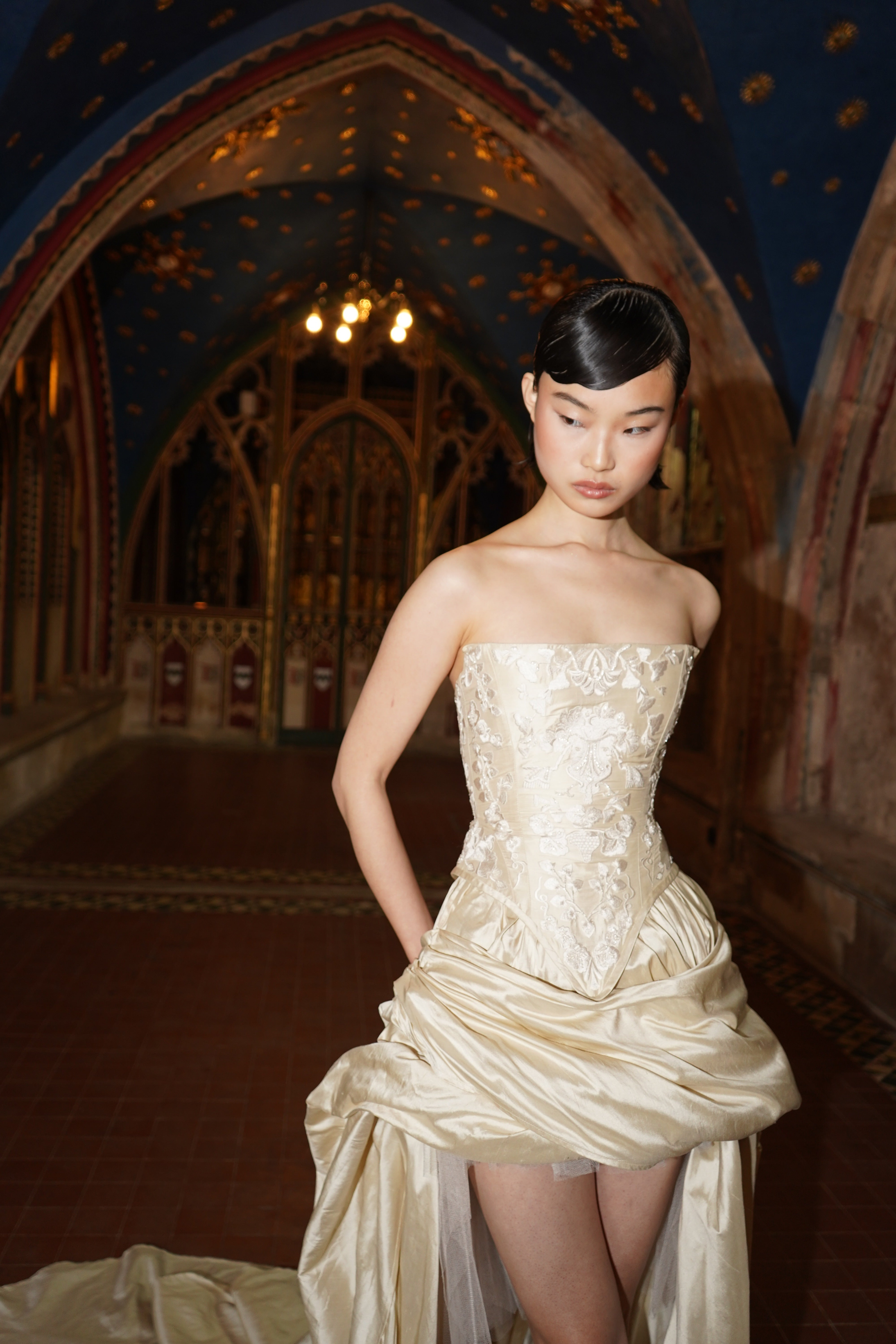 Pearl Aphrodite Gown – Annie's Ibiza Online
