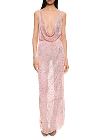 1920s Rose Egyptian Gown
