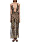 1920s Gold Egyptian Dress