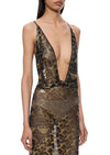 1920s Gold Egyptian Dress