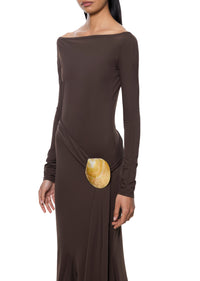 Shell Belt Dress