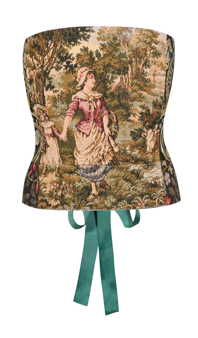 Meadow Tapestry Corset