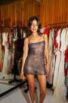 1920's Egyptian Navy Mini Dress