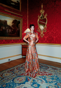 Fawn Gown - Saffron - Annie's Ibiza