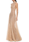 Foehn Maxi Dress in Shell Lace