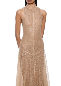 Foehn Maxi Dress in Shell Lace