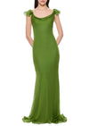 Gaia Maxi Dress - Forest Green